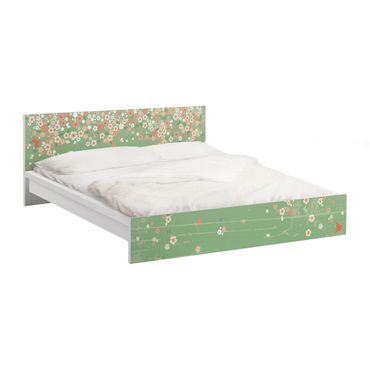Okleina meblowa IKEA - Malm łóżko 180x200cm - Nr EK236 Tło wiosenne