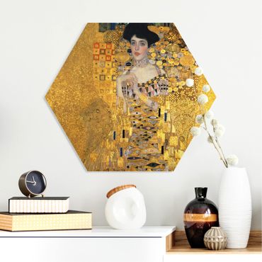Obraz heksagonalny z Forex - Gustav Klimt - Adele Bloch-Bauer I