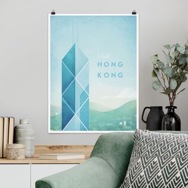Plakat - Plakat podróżniczy - Hongkong