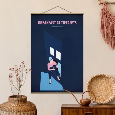Plakat z wieszakiem - Plakat filmowy Śniadanie u Tiffany'ego