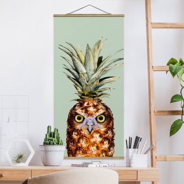 Plakat z wieszakiem - Ananas z sową
