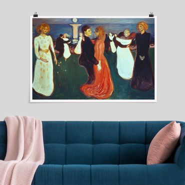 Plakat - Edvard Munch - Taniec życia