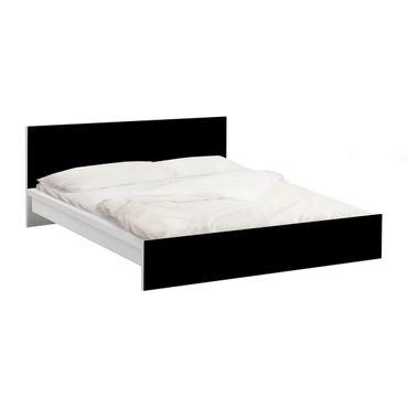 Okleina meblowa IKEA - Malm łóżko 160x200cm - Kolor czarny