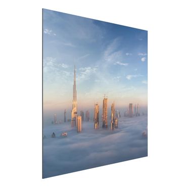 Obraz Alu-Dibond - Dubaj ponad chmurami