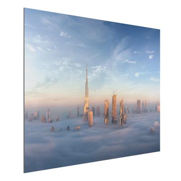 Obraz Alu-Dibond - Dubaj ponad chmurami