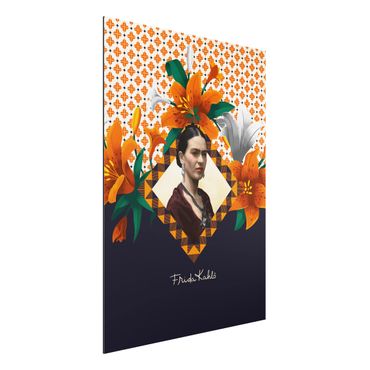 Obraz Alu-Dibond - Frida Kahlo - Lilie