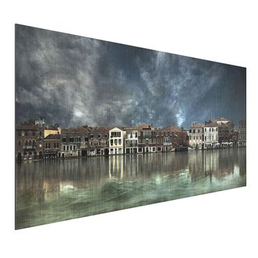 Obraz Alu-Dibond - Refleksje w Wenecji