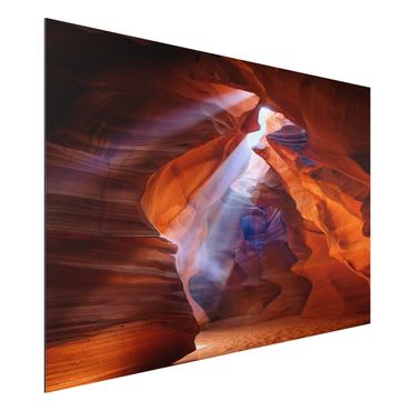 Obraz Alu-Dibond - Gra świateł w Kanionie Antylopy