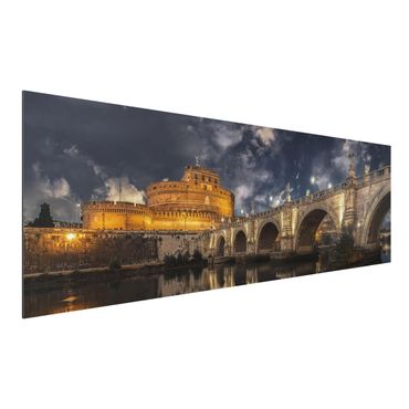 Obraz Alu-Dibond - Ponte Sant'Angelo w Rzymie