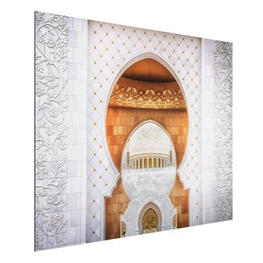 Obraz Alu-Dibond - Brama meczetu