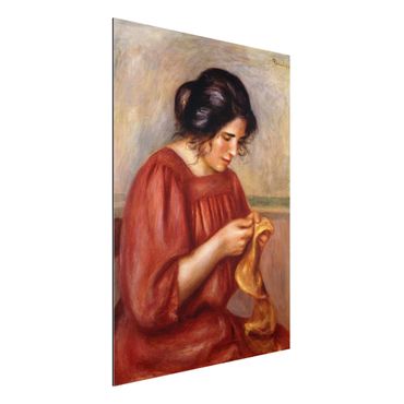 Obraz Alu-Dibond - Auguste Renoir - Gabrielle darning