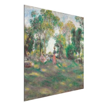 Obraz Alu-Dibond - Auguste Renoir - Pejzaż z postaciami