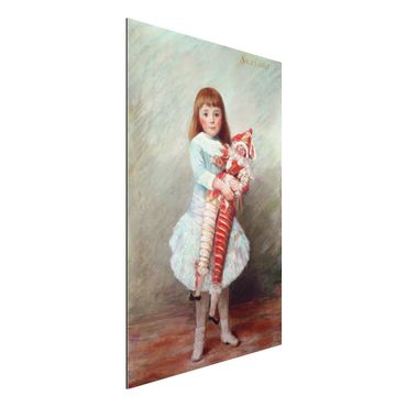 Obraz Alu-Dibond - Auguste Renoir - Suzanne z lalką Harlequin