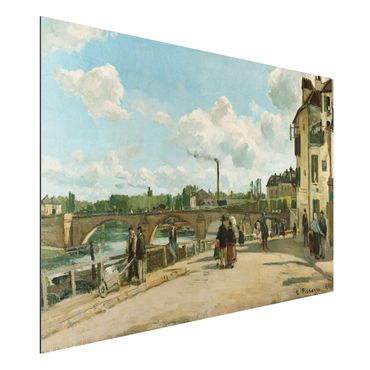 Obraz Alu-Dibond - Camille Pissarro - Widok na Pontoise
