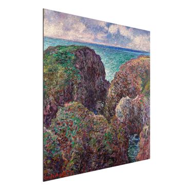 Obraz Alu-Dibond - Claude Monet - Grupa skalna Port-Goulphar