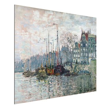 Obraz Alu-Dibond - Claude Monet - Kromme Waal Amsterdam