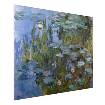 Obraz Alu-Dibond - Claude Monet - Lilie wodne (Nympheas)