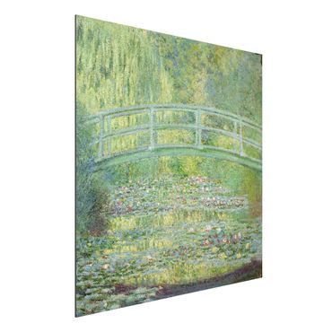 Obraz Alu-Dibond - Claude Monet - Mostek japoński
