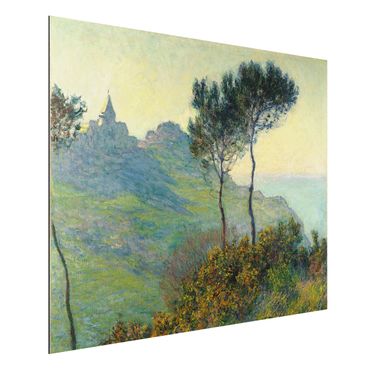 Obraz Alu-Dibond - Claude Monet - Wieczorne słońce w Varengeville