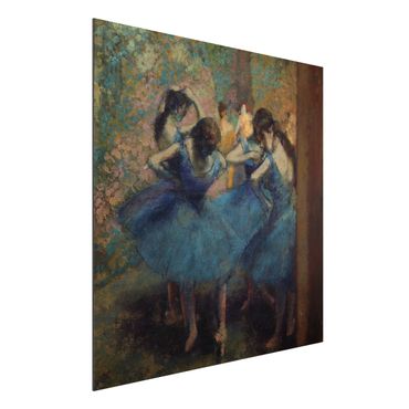 Obraz Alu-Dibond - Edgar Degas - Niebieskie tancerki