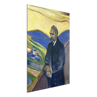 Obraz Alu-Dibond - Edvard Munch - Portret Nietzschego