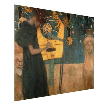 Obraz Alu-Dibond - Gustav Klimt - Muzyka