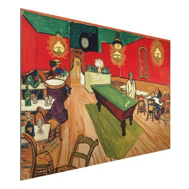 Obraz Alu-Dibond - Vincent van Gogh - Nocna kawiarnia w Arles