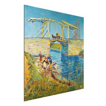 Obraz Alu-Dibond - Vincent van Gogh - Most zwodzony w Arles
