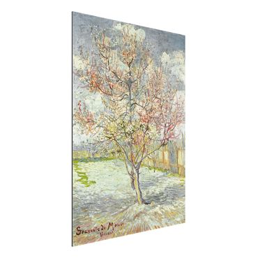 Obraz Alu-Dibond - Vincent van Gogh - Kwitnące drzewa brzoskwiniowe