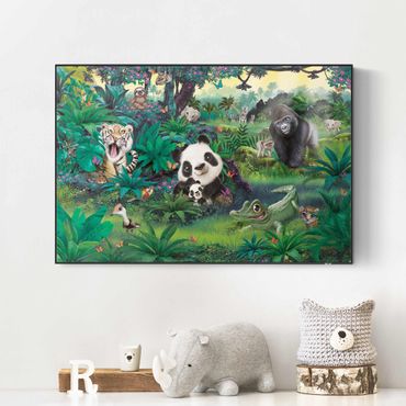 Akustyczny wymienny obraz - Animal Club International - Dżungla ze zwierzętami