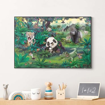Wymienny obraz - Animal Club International - Dżungla ze zwierzętami