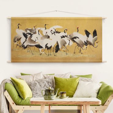 Makatka - Asian Crane With Gold Look