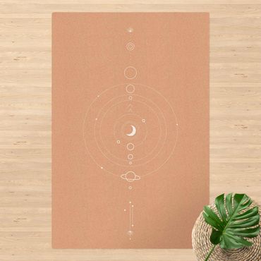 Mata korkowa - Astrologia Orbity Planety Biały