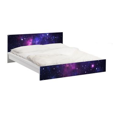 Okleina meblowa IKEA - Malm łóżko 180x200cm - Galaktyka