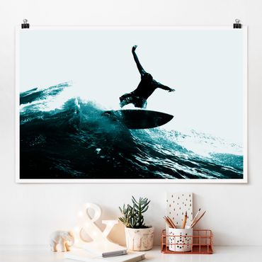 Plakat - Bohater surfingu