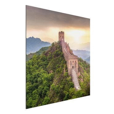 Obraz Alu-Dibond - Niekończący się Mur Chiński