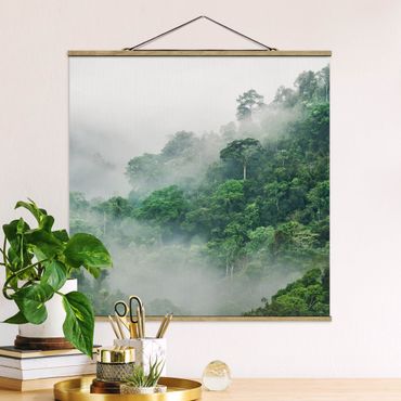 Plakat z wieszakiem - Dżungla we mgle