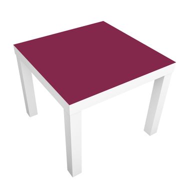 Okleina meblowa IKEA - Lack stolik kawowy - Kolor Wino Czerwony