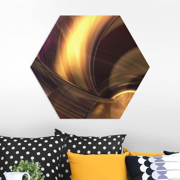 Obraz heksagonalny z Forex - Zaczarowany ogień