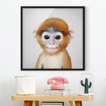 Obraz w ramie - Baby Monkey Anton