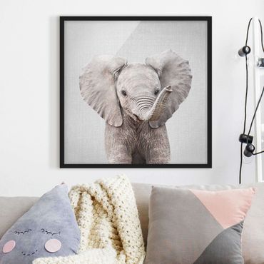 Obraz w ramie - Baby Elephant Elsa