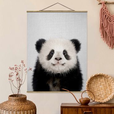 Plakat z wieszakiem - Baby Panda Prian - Format pionowy 3:4