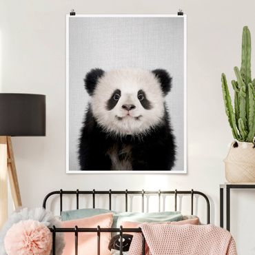 Plakat reprodukcja obrazu - Baby Panda Prian