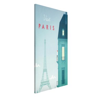 Tablica magnetyczna - Plakat podróżniczy - Paryż