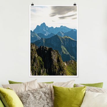Plakat - Góry na Lofotach