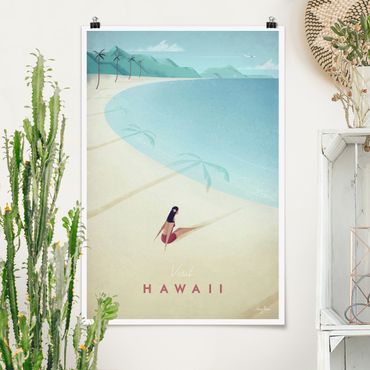Plakat - Plakat podróżniczy - Hawaje
