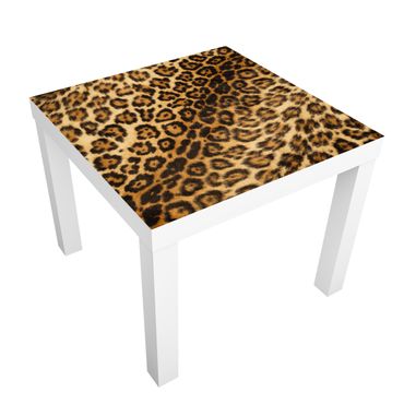 Okleina meblowa IKEA - Lack stolik kawowy - Skóra jaguara
