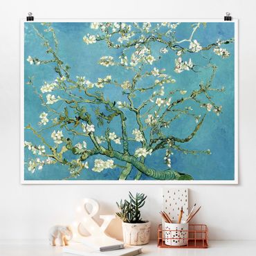 Plakat - Vincent van Gogh - Kwiat migdałowca