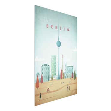 Obraz Forex - Plakat podróżniczy - Berlin