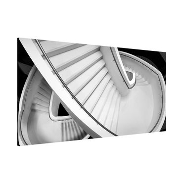 Tablica magnetyczna - czarno-biały Staircase Architecture